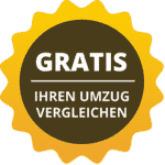 Abzeichen für einen kostenlos Firmenvergleich. - Umzugschecker